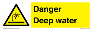 Danger Deep water